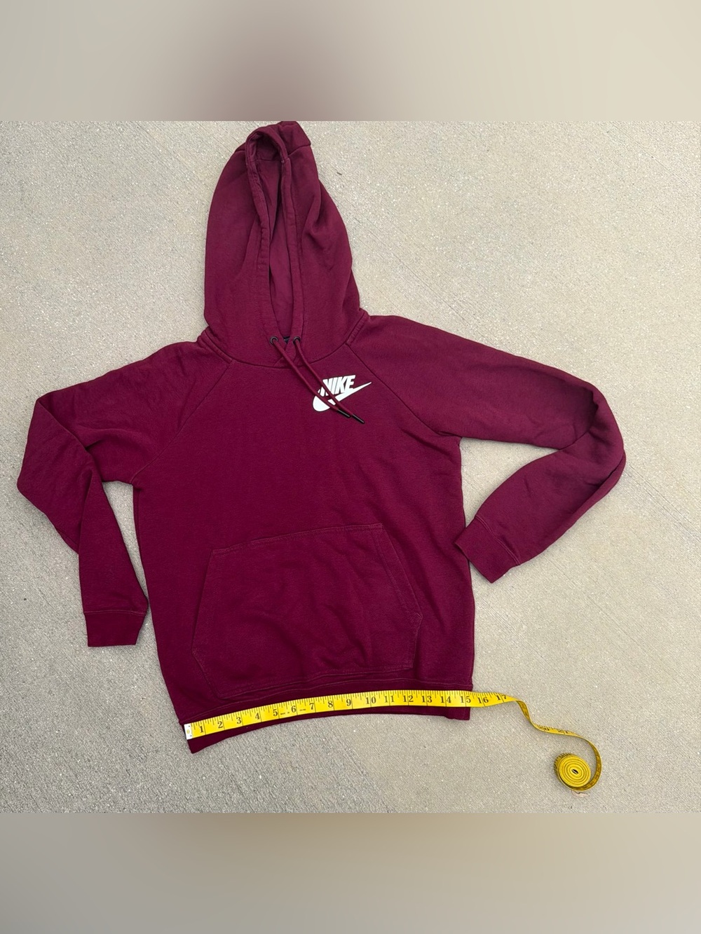 Nike Athleisure Burgundy Women’s XS Hoodie - Picture 3 of 9